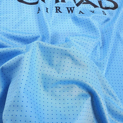Maillot Rétro Domicile Manchester City 2011/12 Bleu