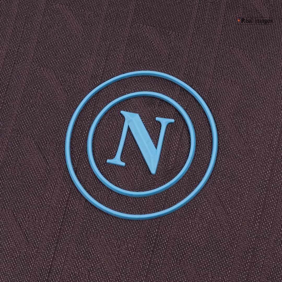 Napoli Third Maillot 2025/26 Noir Joueur