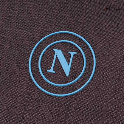 Napoli Third Maillot 2025/26 Noir Joueur
