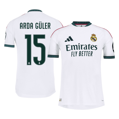أردا غولر #15 قميص ريال مدريد الأساسي 2026/27 أبيض للاعب