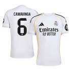 CAMAVINGA #6 Maillot Domicile Real Madrid 2025/26 Blanc - Super