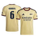 GABRIEL #6 Arsenal Third Maillot 2026/27 Jaune Joueur - UCL