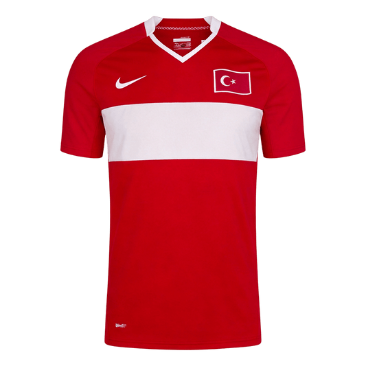 Maillot Domicile Rétro Turquie 2008 Rouge