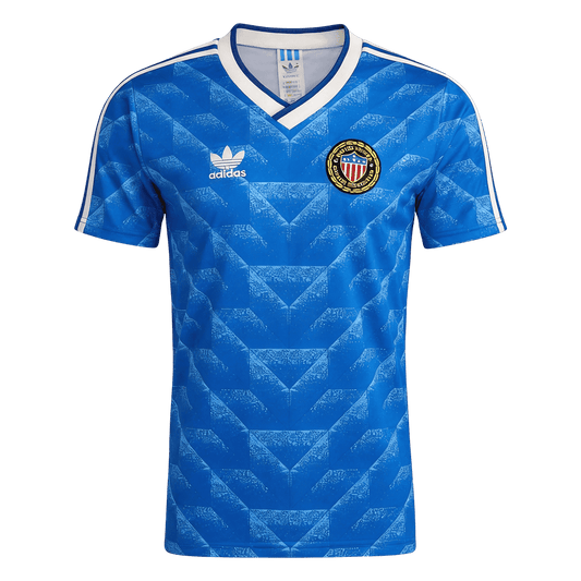 Maillot Rétro Extérieur États-Unis 1988 Bleu