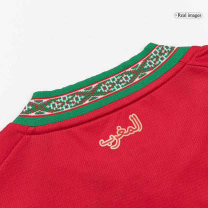 Maroc Domicile Maillot - Coupe du Monde 2026 Rouge