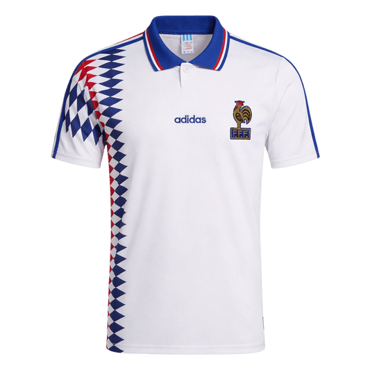 Maillot Rétro Extérieur France 1994 Blanc