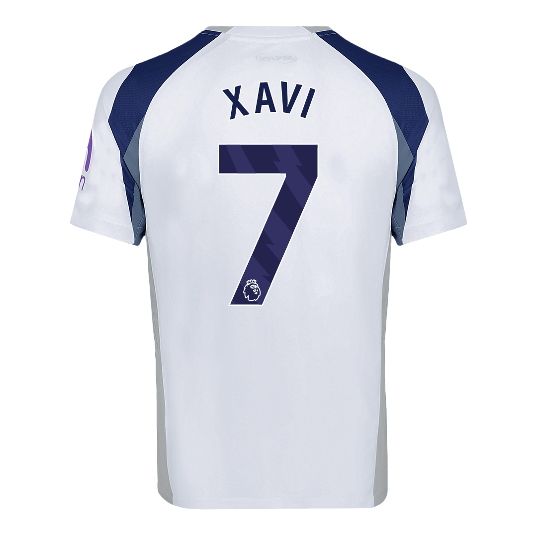 XAVI #7 Tottenham Hotspur Maillot Domicile 2025/26 Blanc