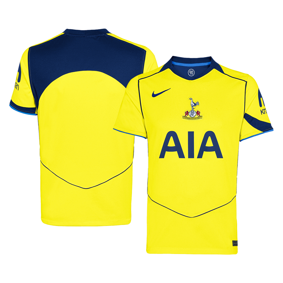 Maillot Domicile Tottenham Hotspur 2025/26 Jaune