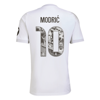 MODRIĆ Spécial #10 Real Madrid Domicile Maillot 2025/26 Blanc - Super