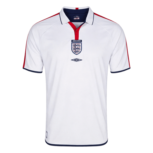 Retro England Home Shirt 2004 White