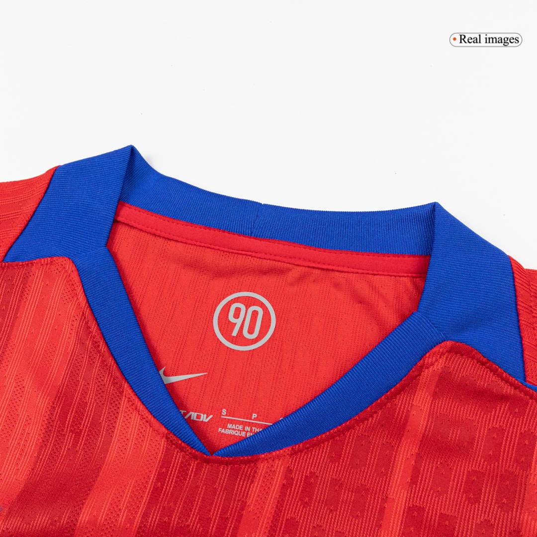 Maillot domicile du PSG 2025/26 rouge joueur
