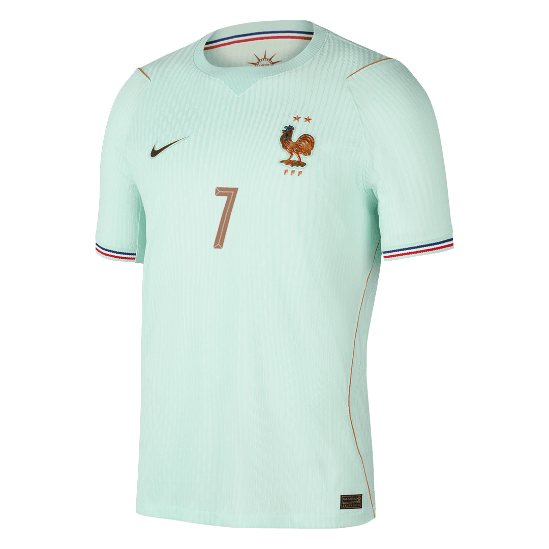 DEMBELE #7 France Away Jersey - 2026 World Cup Green Player