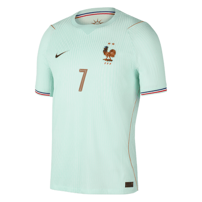 DEMBELE #7 France Away Jersey - 2026 World Cup Green Player