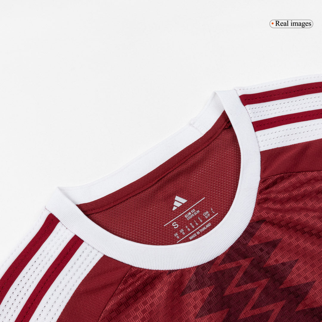 Qatar Domicile Maillot - Coupe du Monde 2026 Rouge Joueur