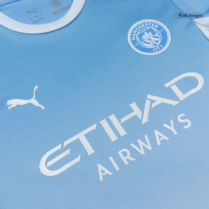 DOKU #11 Manchester City Domicile Maillot 2026/27 Bleu