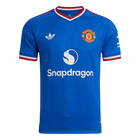 Manchester United Extérieur Maillot 2026/27 Bleu Joueur