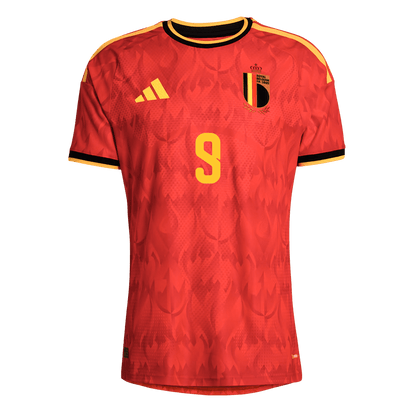 LUKAKU #9 Belgium Home Shirt - World Cup 2026 Red Player