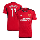 HØJLUND #11 Maillot Domicile Manchester United 2023/24 Rouge