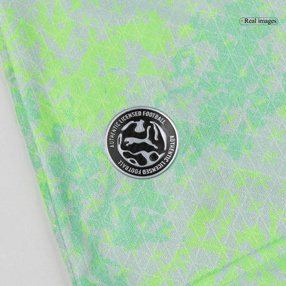 Maillot Extérieur AKANJI #5 Suisse - Coupe du Monde 2026 Vert Joueur