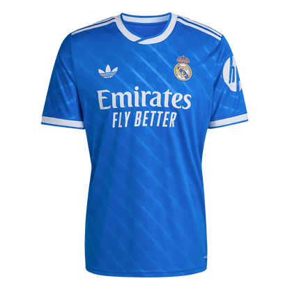 TCHOUAMENI #14 Real Madrid Troisième Maillot 2025/26 Bleu