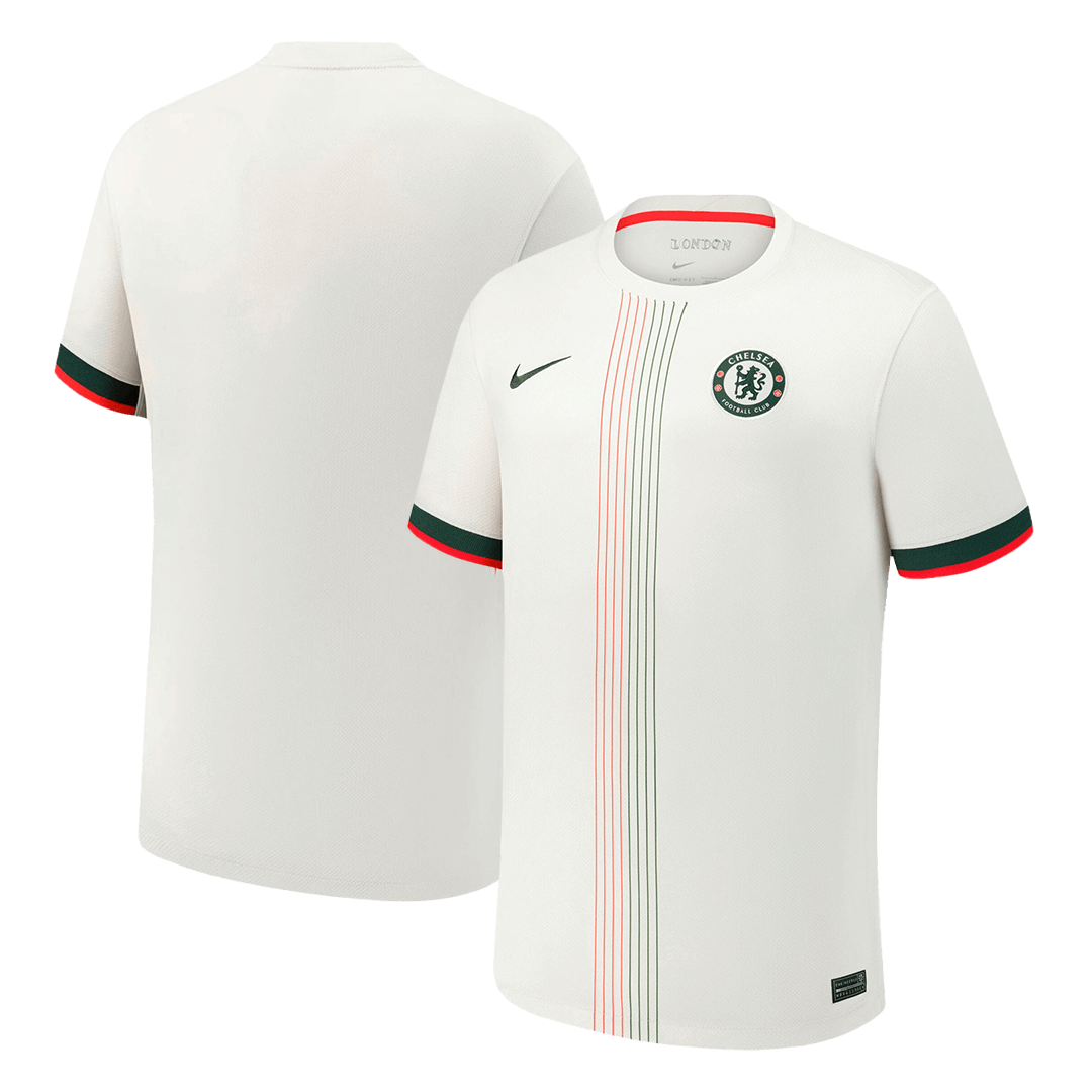 Chelsea Extérieur Maillot 2025/26 Blanc
