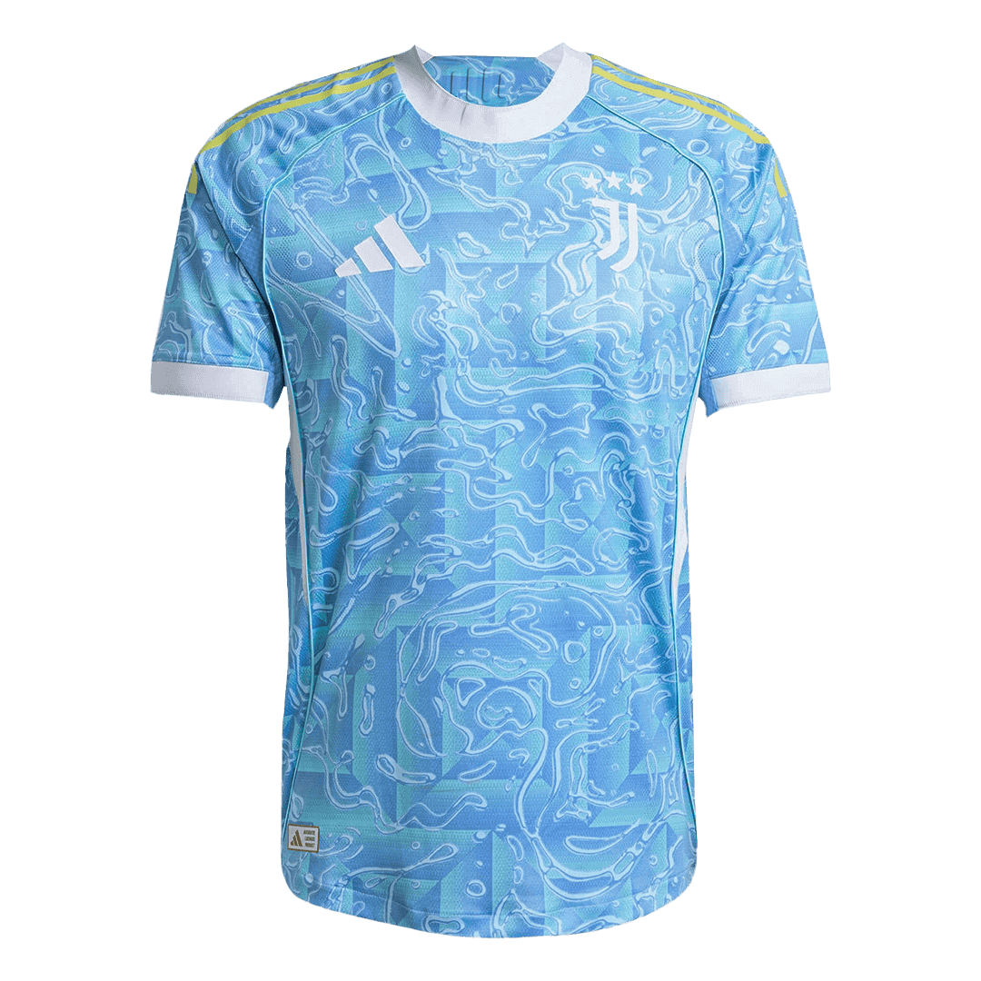 Maillot Extérieur Juventus Joueur 2025/26 Bleu
