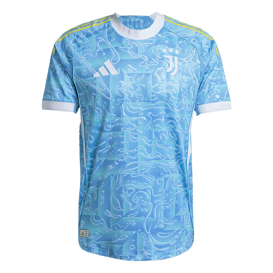 Maillot Extérieur Juventus Joueur 2025/26 Bleu