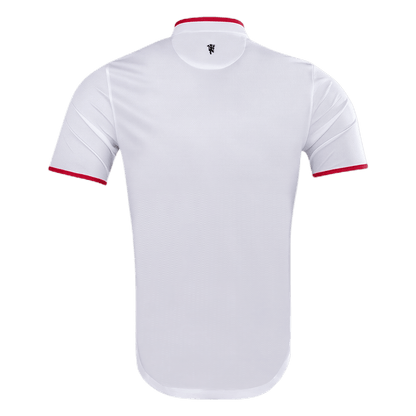 Maillot Rétro Manchester United Extérieur 2013/14 Blanc