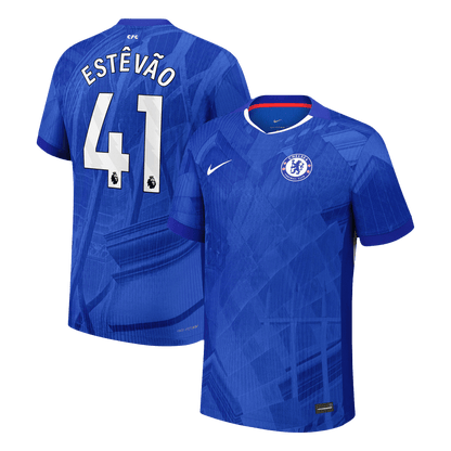 ESTÊVÃO #41 Maillot Domicile Chelsea 2025/26 Bleu Joueur