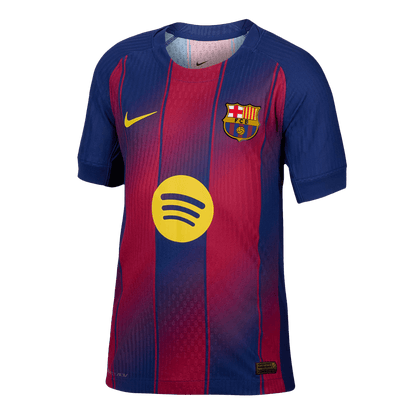 LAMINE YAMAL #10 Barcelona Domicile Maillot 2025/26 Rouge&Bleu Joueur - UCL