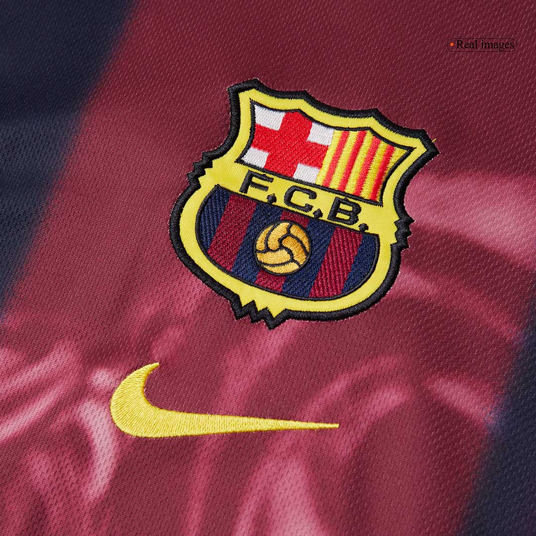 Retro Barcelona Domicile Maillot 2000/01 Rouge&Bleu