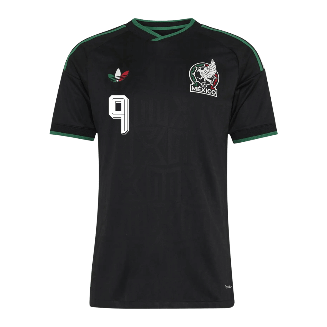 RAÚL #9 Mexique Troisième Maillot - Coupe du Monde 2026 Noir Joueur
