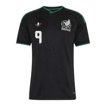RAÚL #9 Mexique Troisième Maillot - Coupe du Monde 2026 Noir Joueur