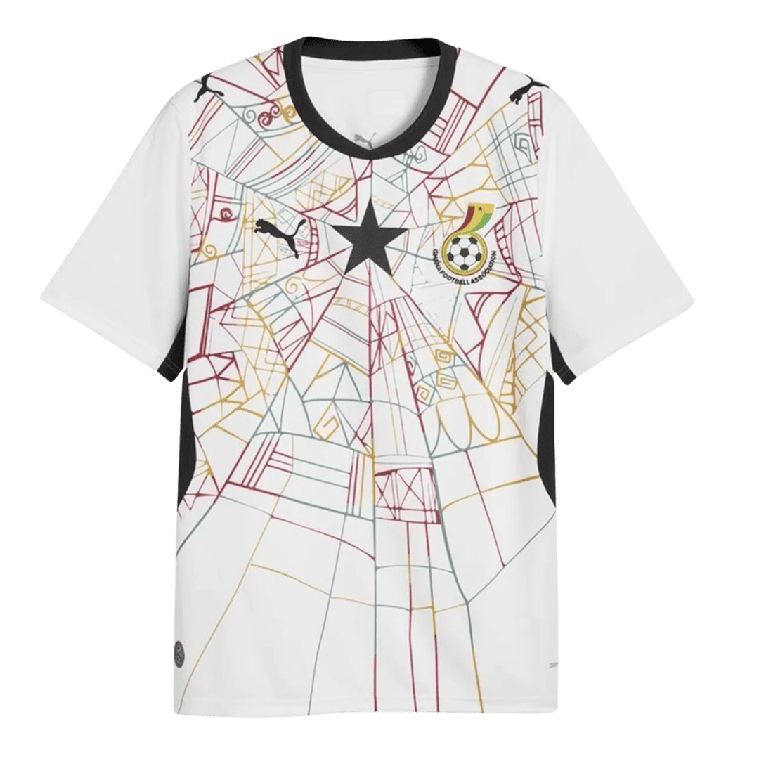 Maillot Domicile Ghana - Coupe du Monde 2026 Blanc