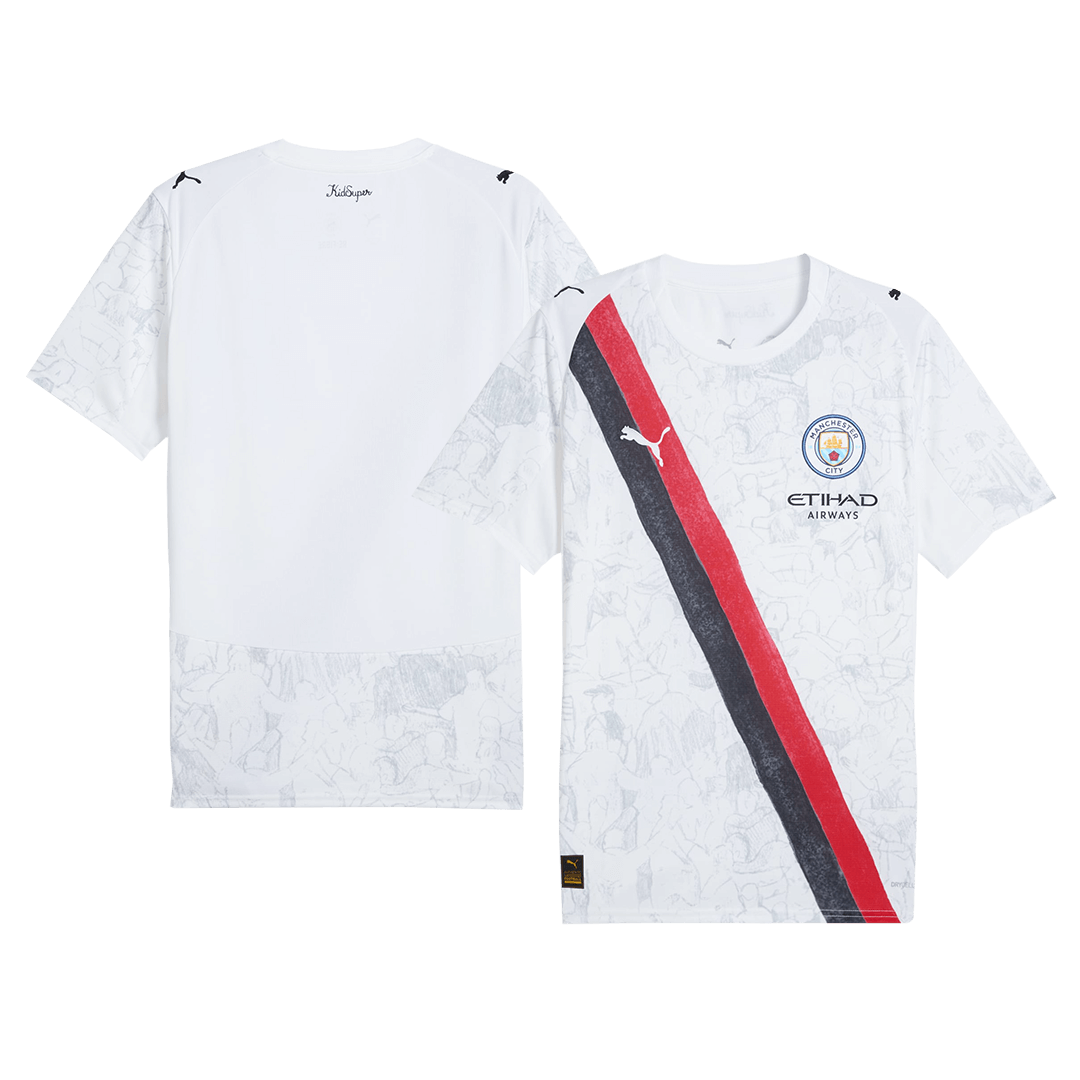 Maillot Manchester City - Coupe du Monde 2025/26 Blanc