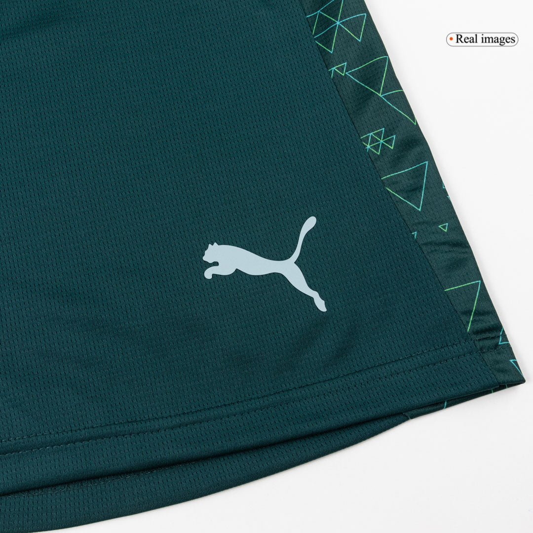 Manchester City Fourth Away Maillot Kit 2025/26 Vert
