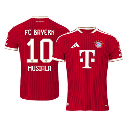 MUSIALA #10 Bayern Munich Domicile Maillot 2026/27 Rouge Joueur