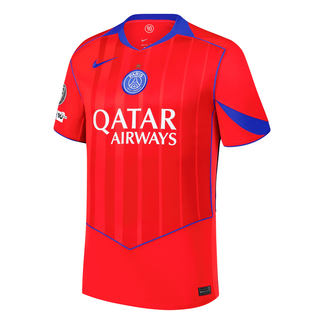 PSG Third Maillot 2025/26 Rouge