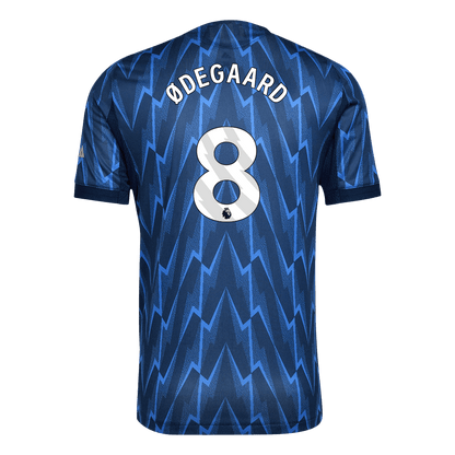 ØDEGAARD #8 Arsenal Extérieur Maillot 2025/26 Bleu Joueur