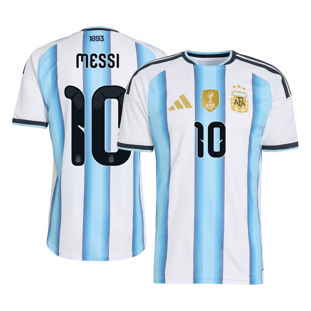 MESSI #10 Argentine Home Jersey - 2026 World Cup Blue&White Player