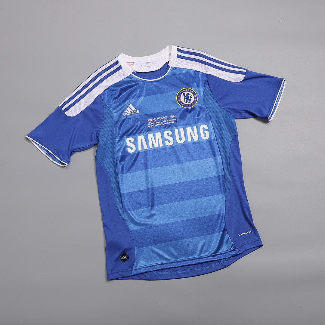 Maillot Domicile Rétro Chelsea 2011/12 Bleu - UCL