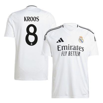 KROOS #8 Real Madrid Domicile Maillot 2024/25 Blanc