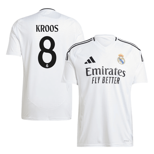 KROOS #8 Real Madrid Maillot Domicile 2024/25 Blanc
