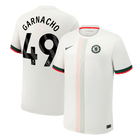 GARNACHO #49 Chelsea Maillot Extérieur 2025/26 Blanc