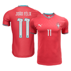 JOÃO FÉLIX #11 Portugal Domicile Maillot - Coupe du Monde 2026 Rouge Joueur