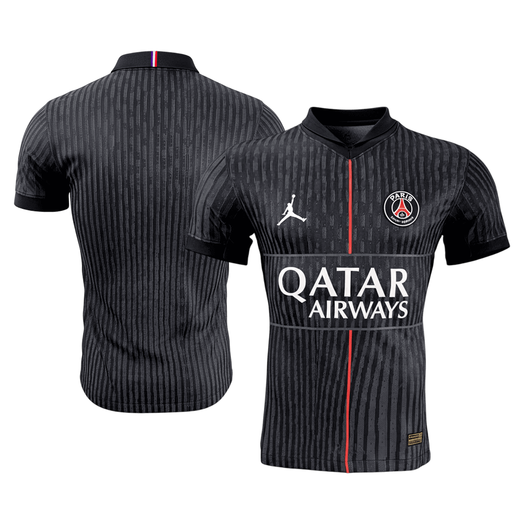 Maillot Domicile PSG 2025/26 Noir Joueur