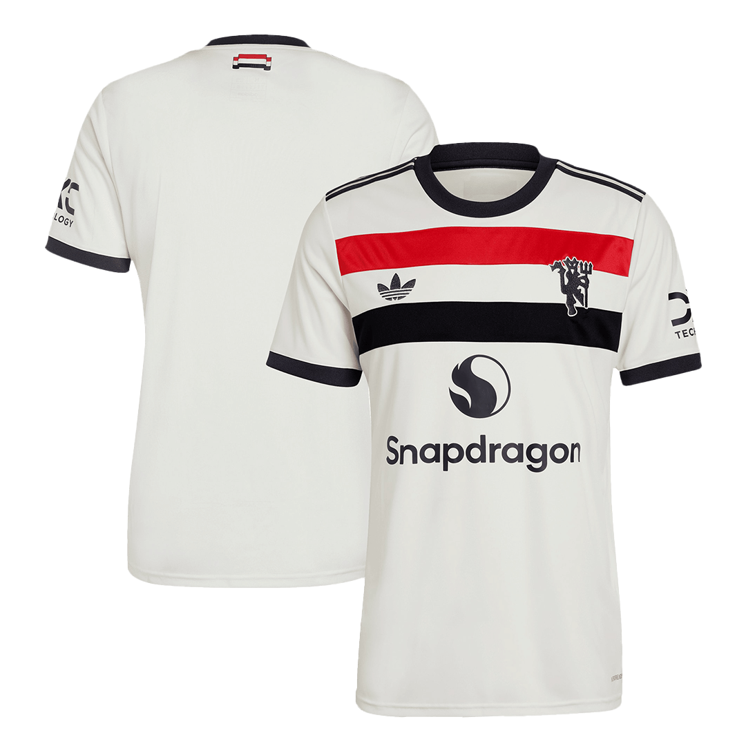 Manchester United Troisième Maillot 2024/25 Blanc