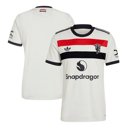 Manchester United Troisième Maillot 2024/25 Blanc