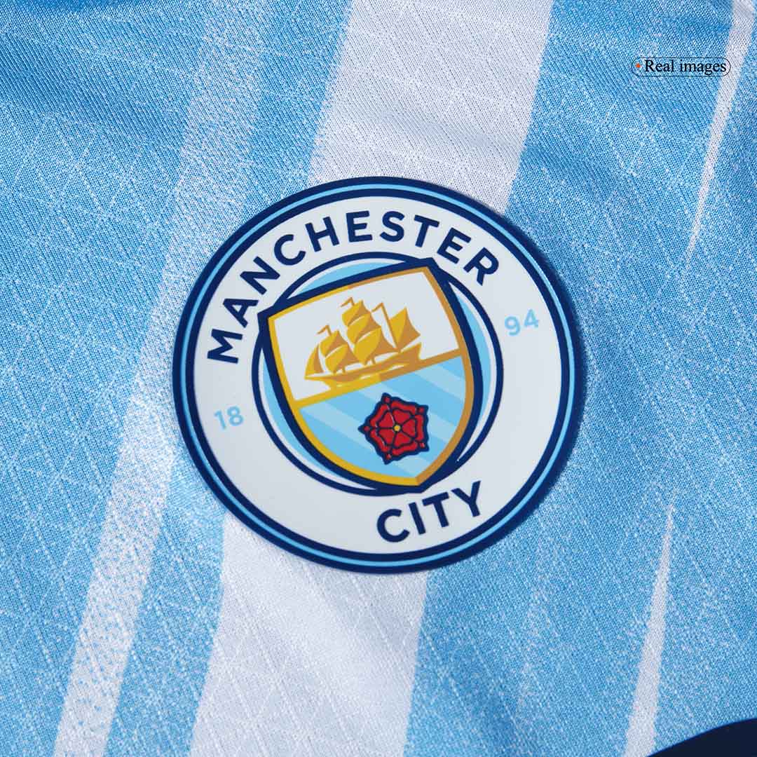 RODRIGO #16 Manchester City Domicile Maillot - Coupe du Monde 2025/26 Bleu Joueur - Club World Cup