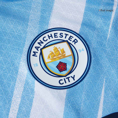 RODRIGO #16 Manchester City Domicile Maillot - Coupe du Monde 2025/26 Bleu Joueur - Club World Cup